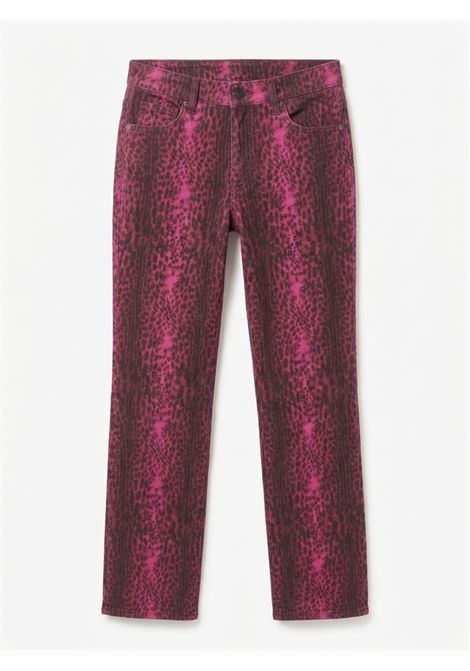 Pantalone Vintage Animalier Rosa/Viola Just Cavalli CAVALLI JUST | CE.00600002020